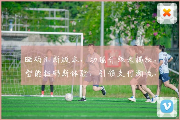 晒码汇新版本，功能升级大揭秘，智能扫码新体验，引领支付潮流，不容错过